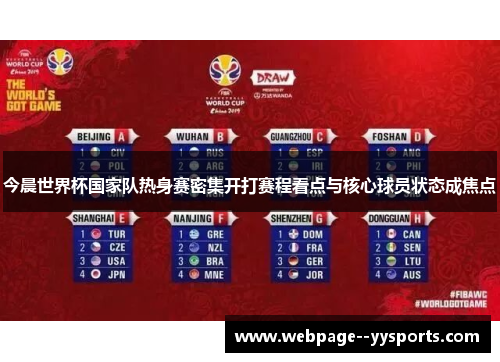 今晨世界杯国家队热身赛密集开打赛程看点与核心球员状态成焦点